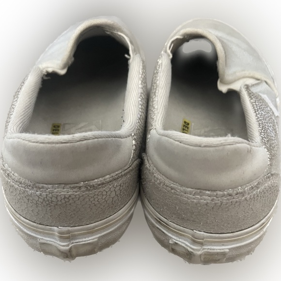 Woman’s Vans Asher Deluxe Iridescent Ortholite Snake Skin Slip-on Vans 🌵7 - Picture 4 of 8